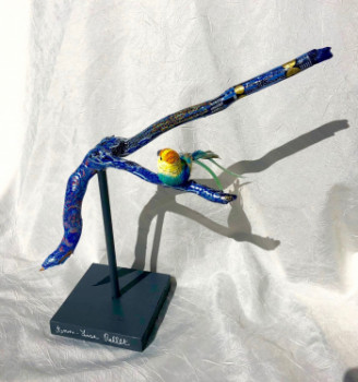 Named contemporary work « Oiseau », Made by ANNE LISE RELLET