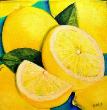 Contemporary work named « Citrons », Created by ARNOLD