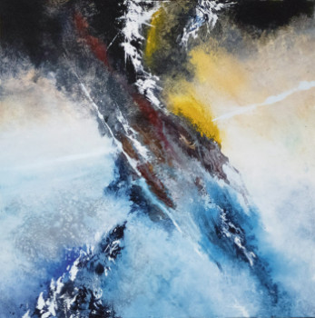 Contemporary work named « Chemtrails behind twister », Created by JEAN-MICHEL CANAL