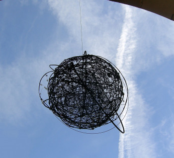 Contemporary work named « Orbiting Galaxies », Created by ADRIENNE JALBERT