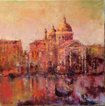 Named contemporary work « San Giorgio Maggiore 2 », Made by ALAIN COJAN