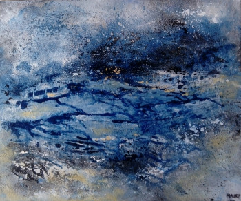 Named contemporary work « TURBULENCE 3 », Made by MIREILLE MAURY