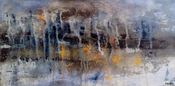 Named contemporary work « TURBULENCE 1  », Made by MIREILLE MAURY