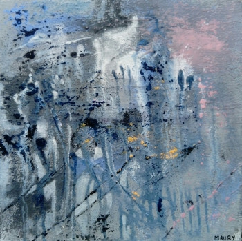 Named contemporary work « TURBULENCE 5  », Made by MIREILLE MAURY