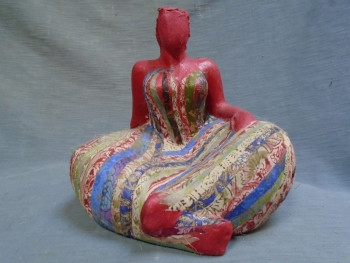 Named contemporary work « La Mama », Made by MARIE RUIZ