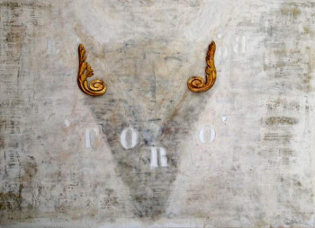 Named contemporary work « TORO' de ORO' @Adagp », Made by FLORENCE CHABRIERES