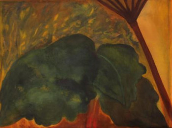 Named contemporary work « jolie rhubarbe », Made by   MARIA  COUTINHO   /  MARIA  C.