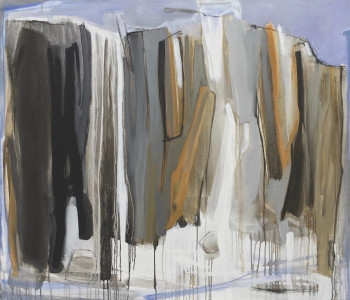 Contemporary work named « "Verticalité minérale" », Created by SOPHIE LASSèGUE