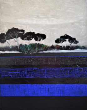 Named contemporary work « Les Pins », Made by EURGAL