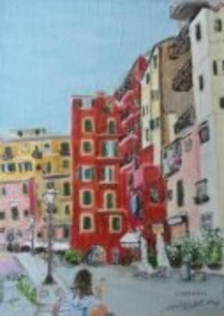 Contemporary work named « Camogli », Created by FRANCIS MICHOT