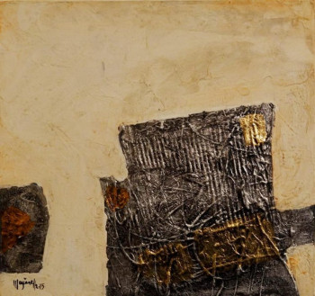 Named contemporary work « Akhelkhal », Made by MEZIANE BOUSSAID