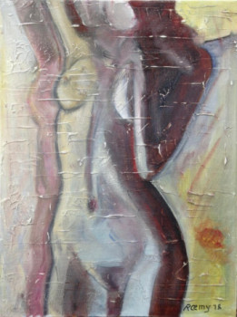 Named contemporary work « Nu », Made by ROEMY