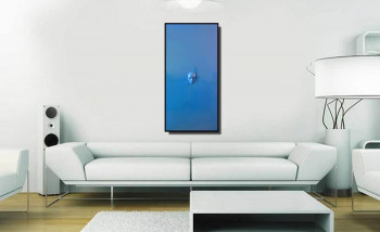 Named contemporary work « Karma blue », Made by BENJAMIN ISSNER