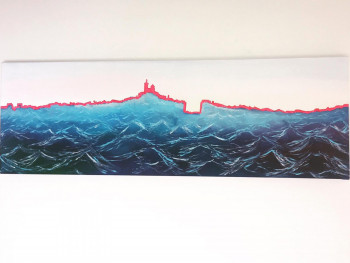 Named contemporary work « marseille  », Made by MELICOLOR