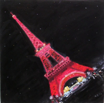 Named contemporary work « TOUR EIFFEL Paris », Made by VERA