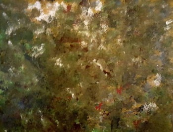 Named contemporary work « Lumière d’automne  », Made by IIIOHAND