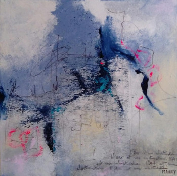 Named contemporary work « L ART EST UNE ABSTRACTION », Made by MIREILLE MAURY