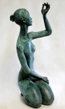 Contemporary work named « Chrysalide », Created by MARIE-THéRèSE TSALAPATANIS