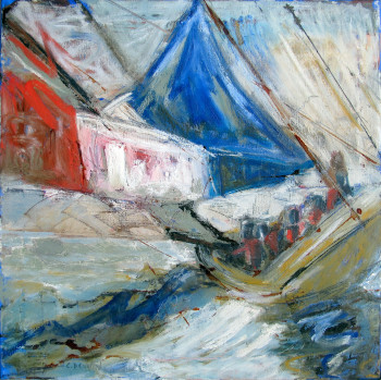 Named contemporary work « Aux couleurs de la France », Made by CARINE DEWAVRIN