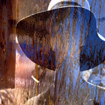 Named contemporary work « L'ombre sur le visage », Made by HéLèNE ZENATTI