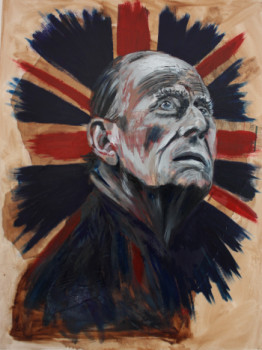 Named contemporary work « Prince Philip », Made by CLEMENCE POWNEY