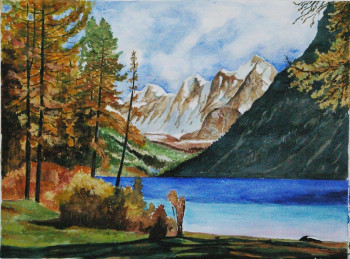 Contemporary work named « Altai », Created by ANDRé FEODOROFF