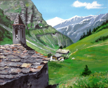 Named contemporary work « Maurienne », Made by ANDRé FEODOROFF