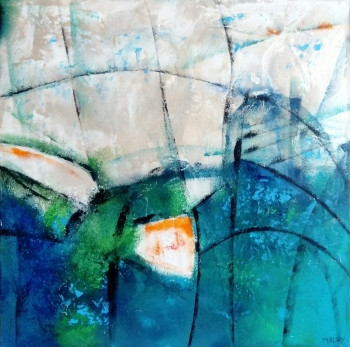 Named contemporary work « PARCELLE 3  », Made by MIREILLE MAURY