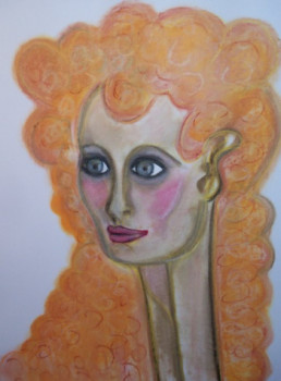 Named contemporary work « Mademoiselle de Merteuil », Made by JACQUELINE GROUT