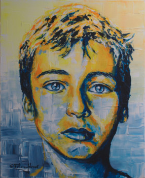 Contemporary work named « Boy #002 », Created by STéPHANE-HERVé