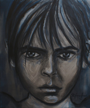 Named contemporary work « Sad of sadness 1 », Made by STéPHANE-HERVé