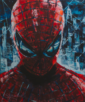 Named contemporary work « Spiderman (Spider-Man) », Made by STéPHANE-HERVé