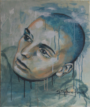 Named contemporary work « Sinead O'Connor », Made by STéPHANE-HERVé