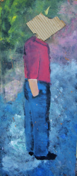 Named contemporary work « l'homme sans tête », Made by ANDY JUILLE