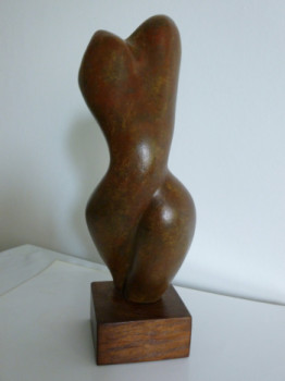 Named contemporary work « Buste 2 », Made by NR