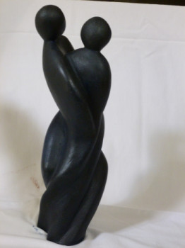 Named contemporary work « Couple 2 », Made by NR