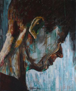 Named contemporary work « Lost in sadness », Made by STéPHANE-HERVé