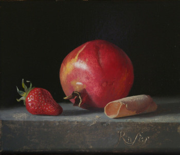 Named contemporary work « Grenade, fraise & biscuit.jpg », Made by RASèR