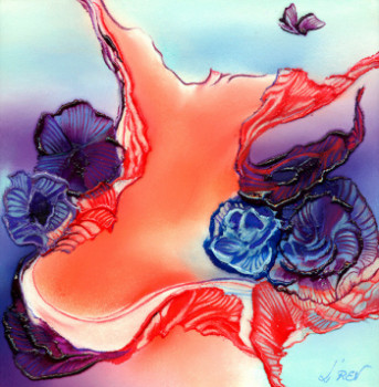 Contemporary work named « Éclats de Rêves 72 », Created by L'REV