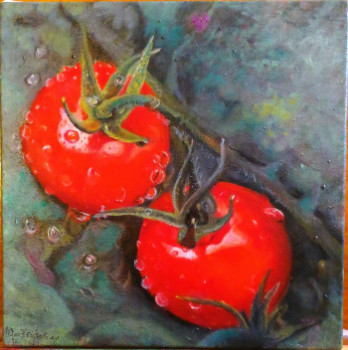 Named contemporary work « tomato », Made by MARIE ANGE TRICHEREAU