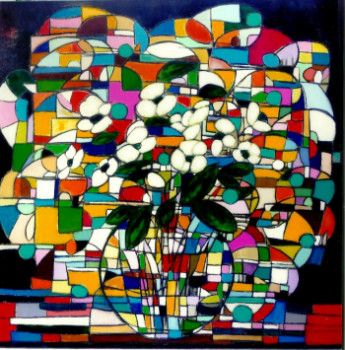 Named contemporary work « Couleurs et transparences », Made by VICTOR SASPORTAS