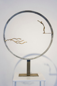 Named contemporary work « LE GRAND PLONGEON », Made by SOPHIE PIGEON