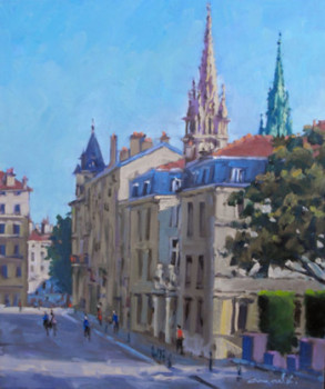 Contemporary work named « Rue d'Amerval Nancy », Created by ARNOULD   -