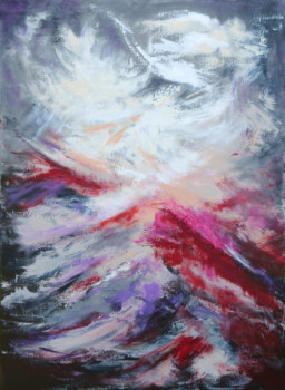 Named contemporary work « Naissance des nuages », Made by HéLèNE ZENATTI