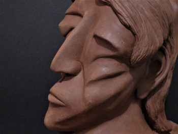 Named contemporary work « N° 141 Za Mariane 2 », Made by MARC MAUZAT