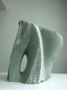 Named contemporary work « ETRETAT », Made by NICOLE MAINGOURD