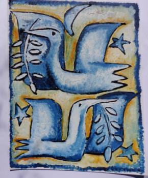 Contemporary work named « OISEAU ZODIAQUE », Created by FAYARD