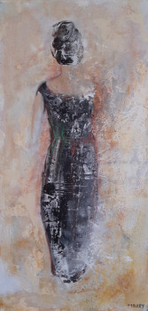 Named contemporary work « CHERE AMIE », Made by MIREILLE MAURY