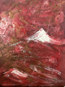 Named contemporary work « Le Mont Fuji », Made by ALAIN FRICOT