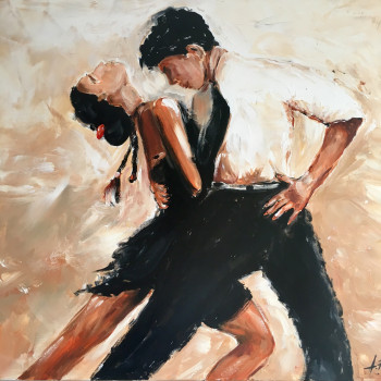 Named contemporary work « Tango », Made by ALAIN FRICOT